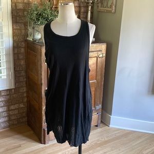 OTHER 85 UK BLACK SLEEVELESS CASUAL DRESS MEDIUM NEW